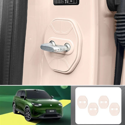 Door Lock & Checker Silicone Protection Covers for Leapmotor B03X - NICE EVS