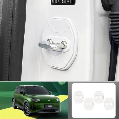 Door Lock & Checker Silicone Protection Covers for Leapmotor B03X - NICE EVS