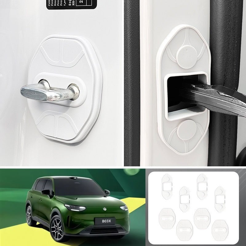 Door Lock & Checker Silicone Protection Covers for Leapmotor B03X - NICE EVS
