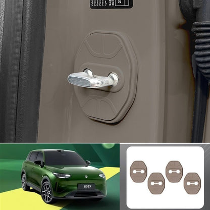Door Lock & Checker Silicone Protection Covers for Leapmotor B03X - NICE EVS