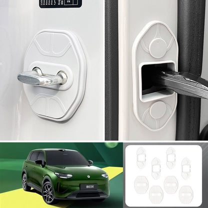 Door Lock & Checker Silicone Protection Covers for Leapmotor B03X - NICE EVS