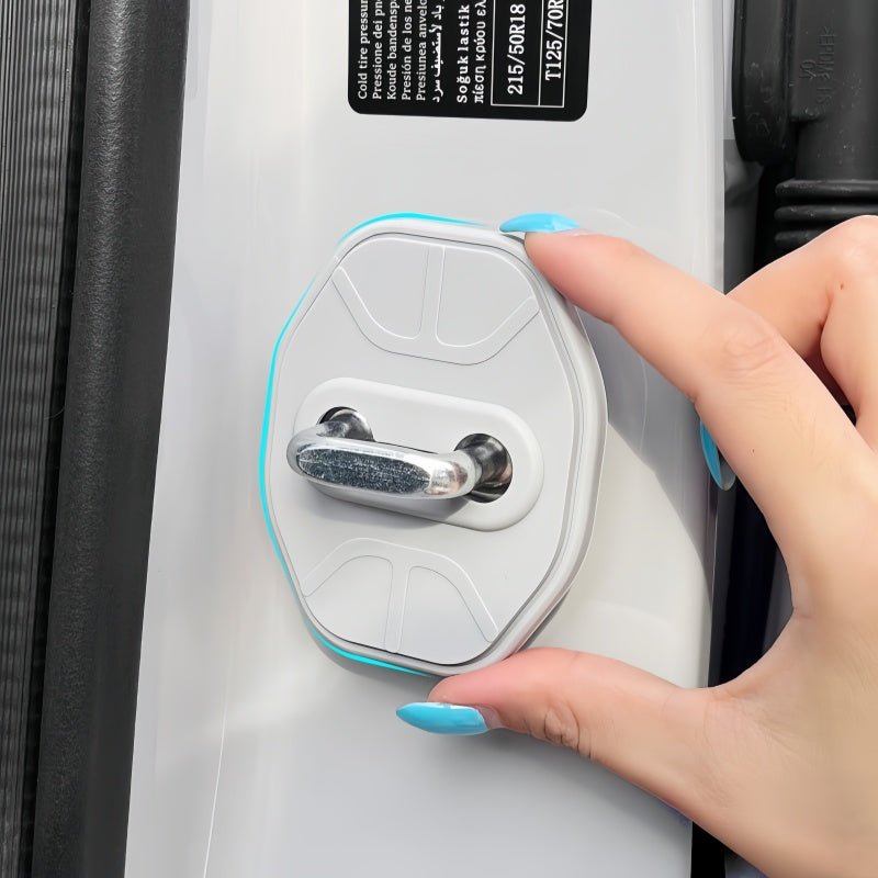 Door Lock & Checker Silicone Protection Covers for Leapmotor B03X - NICE EVS
