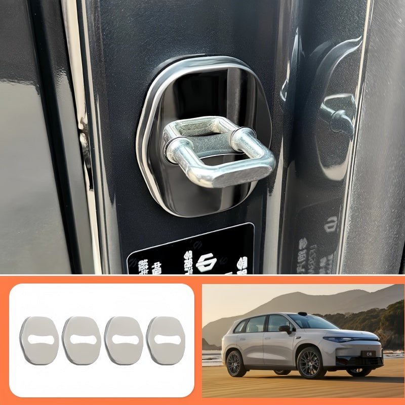 Door Lock Cover Protector Cover for Leapmotor C10/B10/T03 (4 Pcs) - NICE EVS