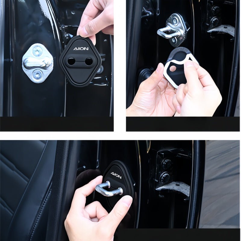 Door Lock Silicone Noise-Reducing Protection Covers for Aion UT/RT/V - NICE EVS
