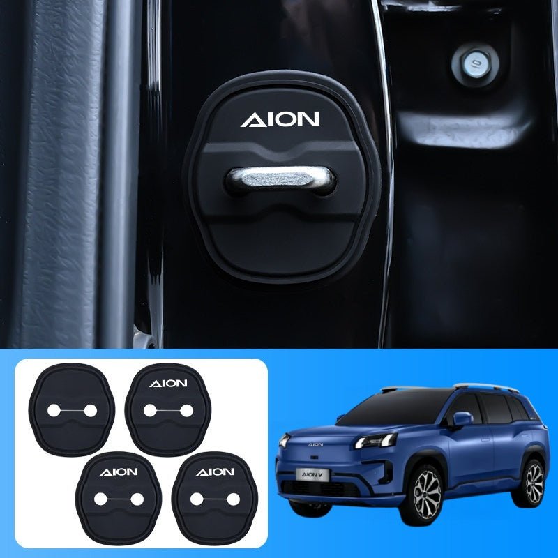 Door Lock Silicone Noise-Reducing Protection Covers for Aion UT/RT/V - NICE EVS