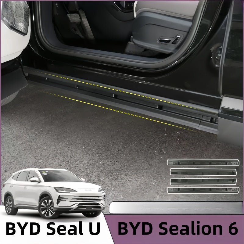 Door Mud Guards for BYD Seal U/Seal U DM -i/Sealion 6 (4 Pcs) - NICE EVS