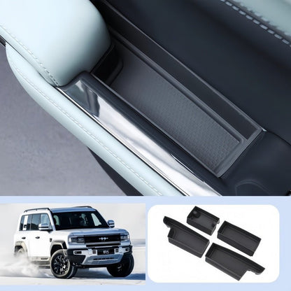 Door Side Storage Organizers for BYD Leopard 5 / Denza B5 (4 Pcs) - NICE EVS