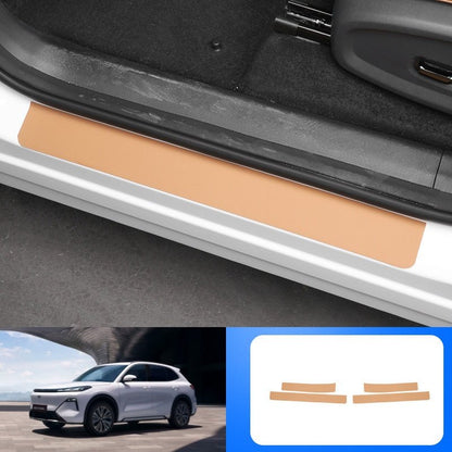 Door Sill Leather Protector Strips for Geely EX5 EM - i - NICE EVS