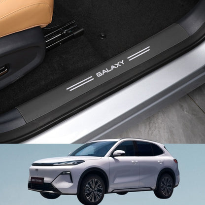 Door Sill Leather Protector Strips for Geely EX5 EM - i - NICE EVS