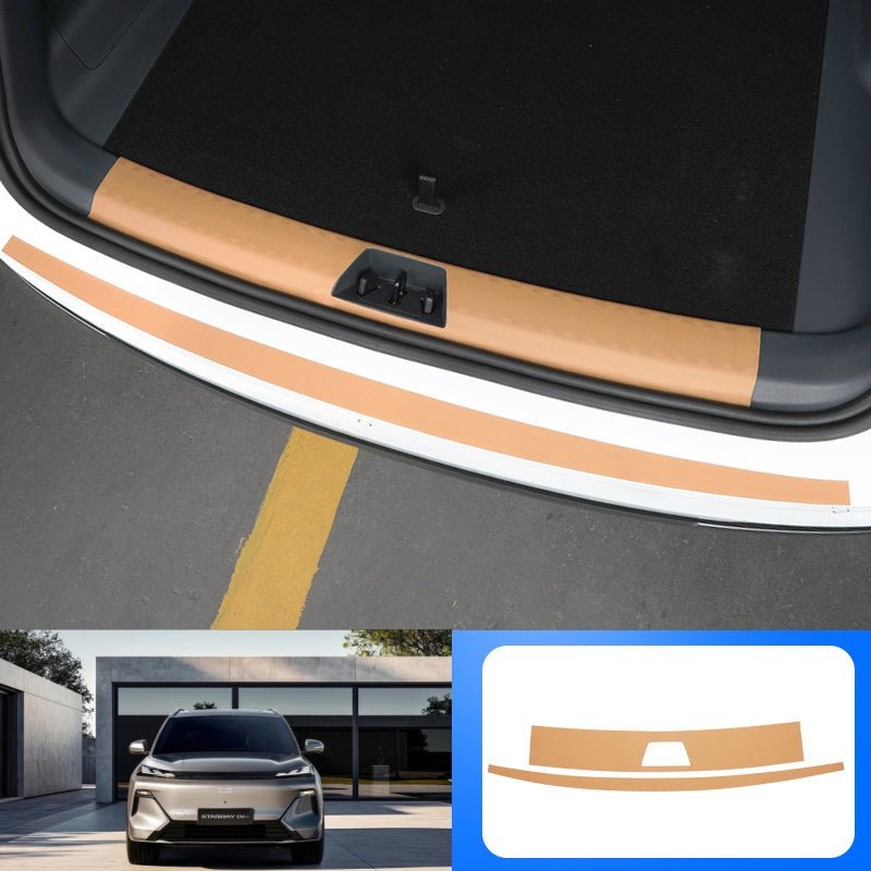 Door Sill Leather Protector Strips for Geely Starray EM - i - NICE EVS