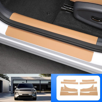 Door Sill Leather Protector Strips for Geely Starray EM - i - NICE EVS