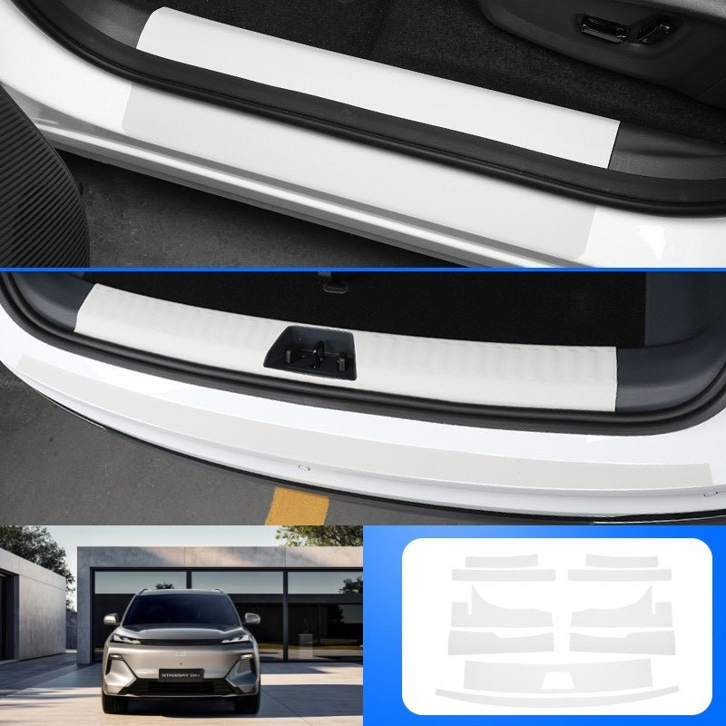 Door Sill Leather Protector Strips for Geely Starray EM - i - NICE EVS