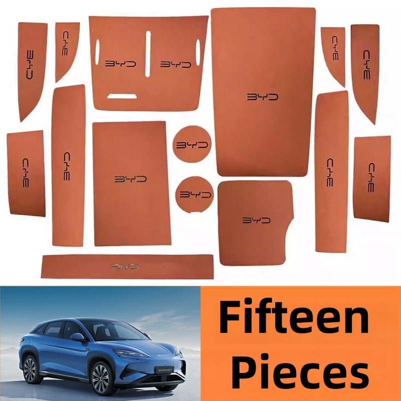 Door Storage Box & Water Cup Tank Mats for BYD Sealion 7 - NICE EVS