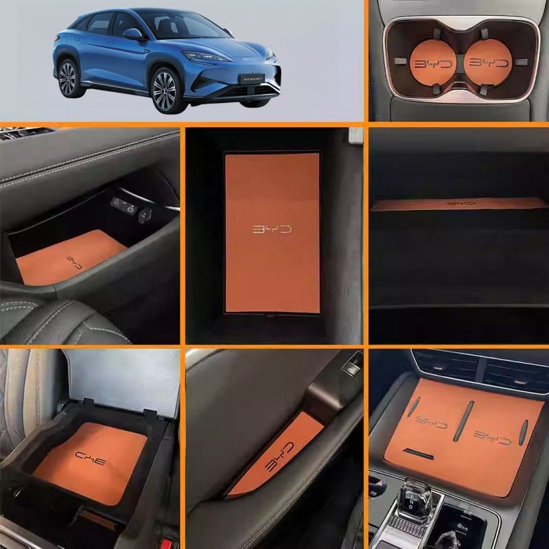 Door Storage Box & Water Cup Tank Mats for BYD Sealion 7 - NICE EVS