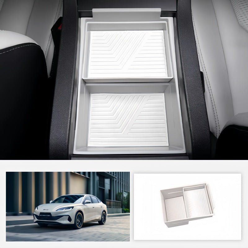 Double-Layer Sliding Armrest Storage Organizer for BYD Seal 6 DM-i - NICE EVS