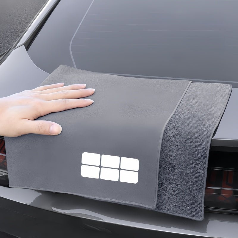 Dual Layer Plush Leather Wash Towel for Geely - NICE EVS