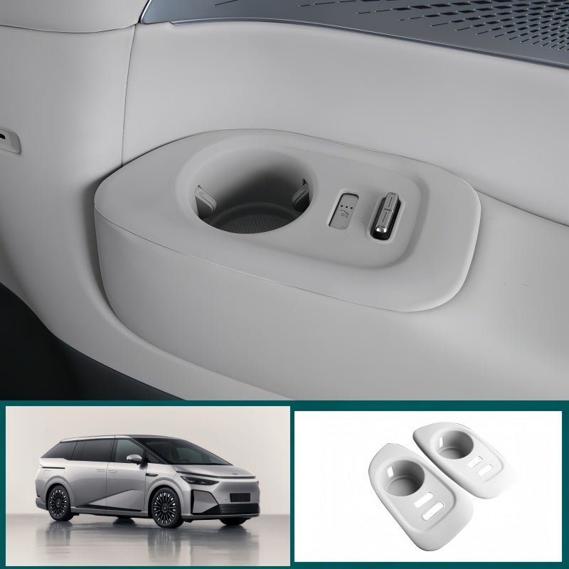 Eco Silicone 3rd Row Door Cup Holder Sleeve for 2026 XPENG X9 - NICE EVS