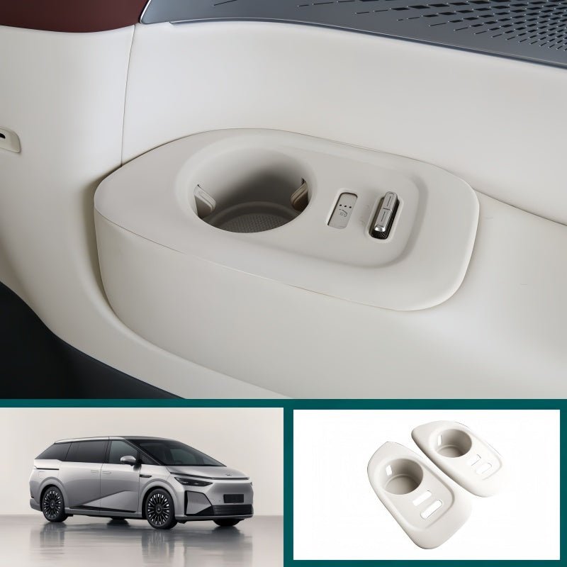 Eco Silicone 3rd Row Door Cup Holder Sleeve for 2026 XPENG X9 - NICE EVS