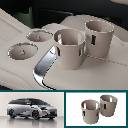 Eco Silicone Center Cup Holder Insert for 2024-2026 XPENG X9 - NICE EVS