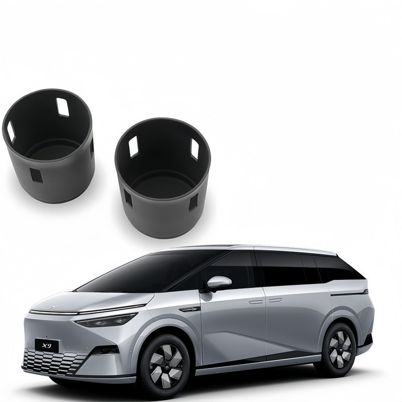 Eco Silicone Center Cup Holder Insert for 2024-2026 XPENG X9 - NICE EVS