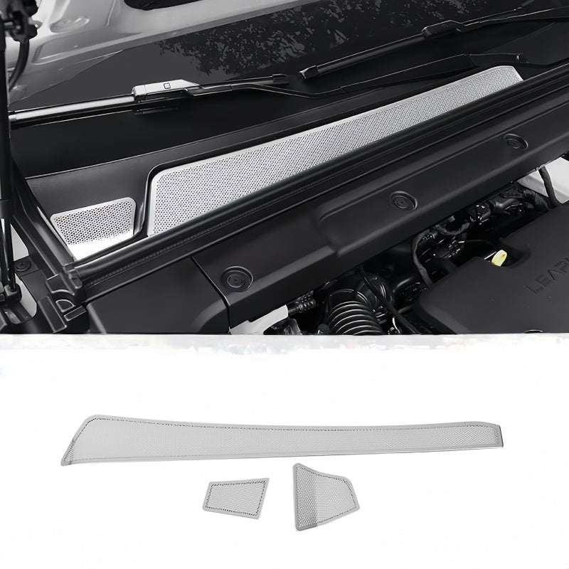Engine Hood Air Intake Grille Cover for Leapmotor C10 (3PCS) - NICE EVS