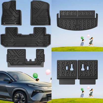 Floor Mats & Trunk Liner Mats for BYD ATTO 8 / Sealion 8 - NICE EVS