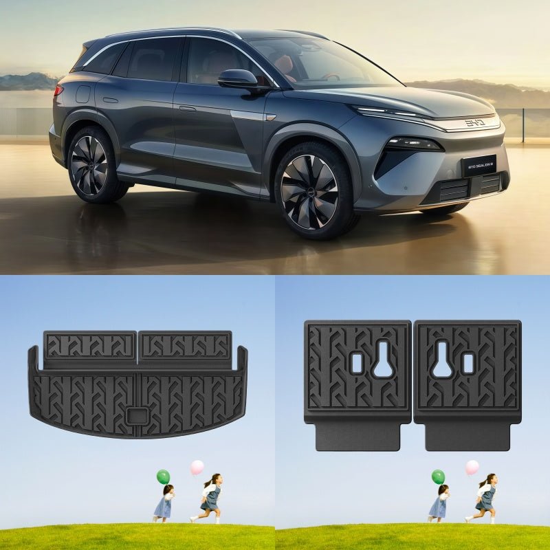 Floor Mats & Trunk Liner Mats for BYD ATTO 8 / Sealion 8 - NICE EVS
