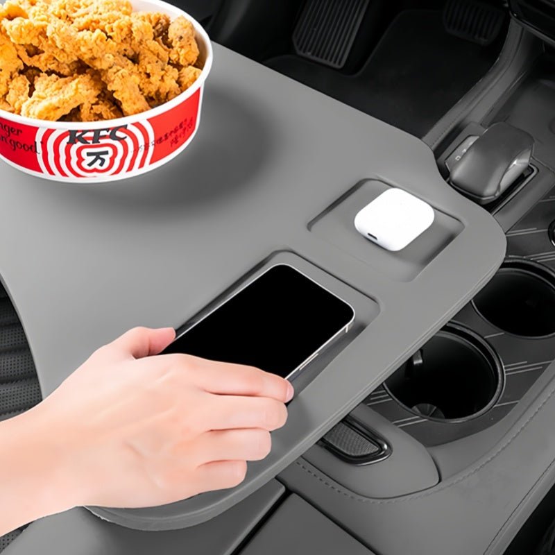 Foldable Leather Car Desk for Zeekr - NICE EVS