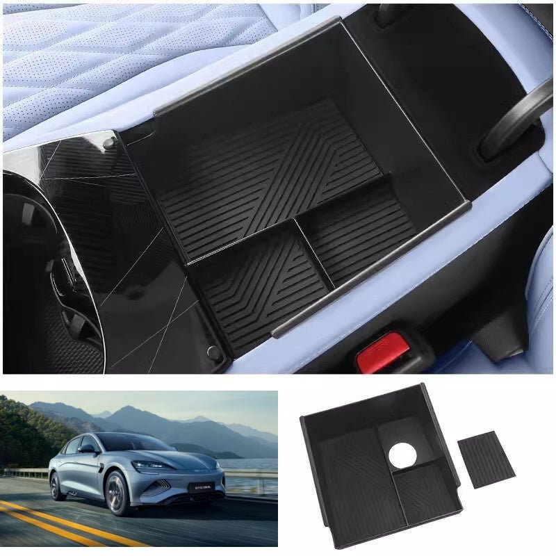 For 2024 BYD Seal Lower Center Console Storage - NICE EVS
