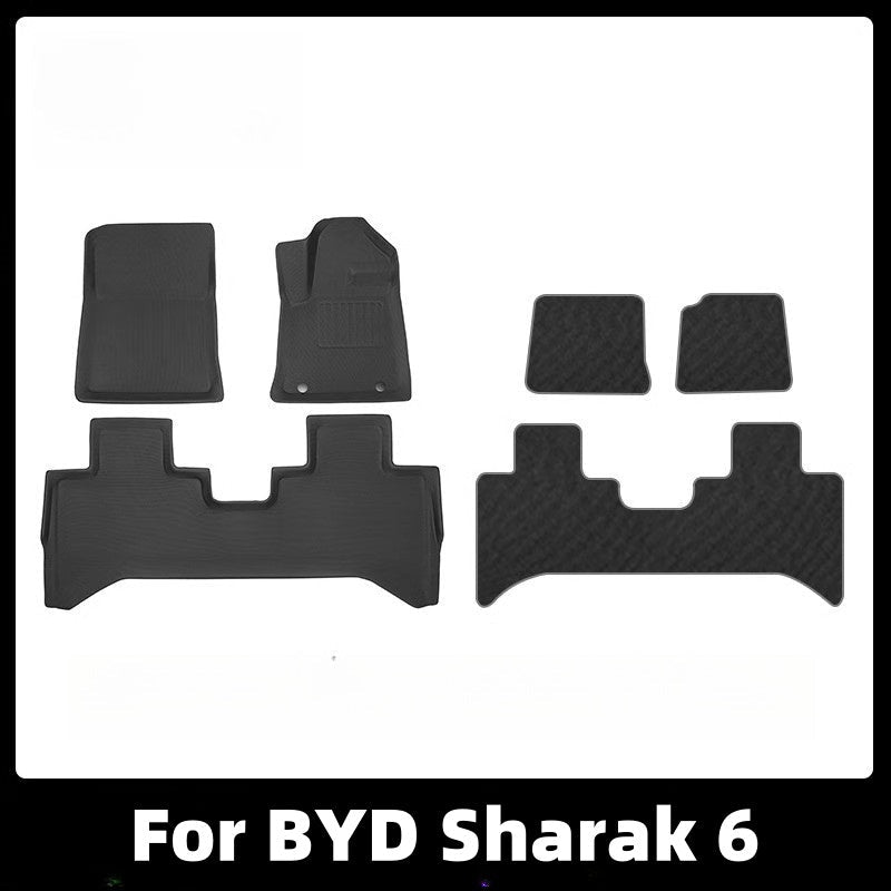 For Australian BYD Shark 6 Rubber Floor Mats & Bed Mat - NICE EVS