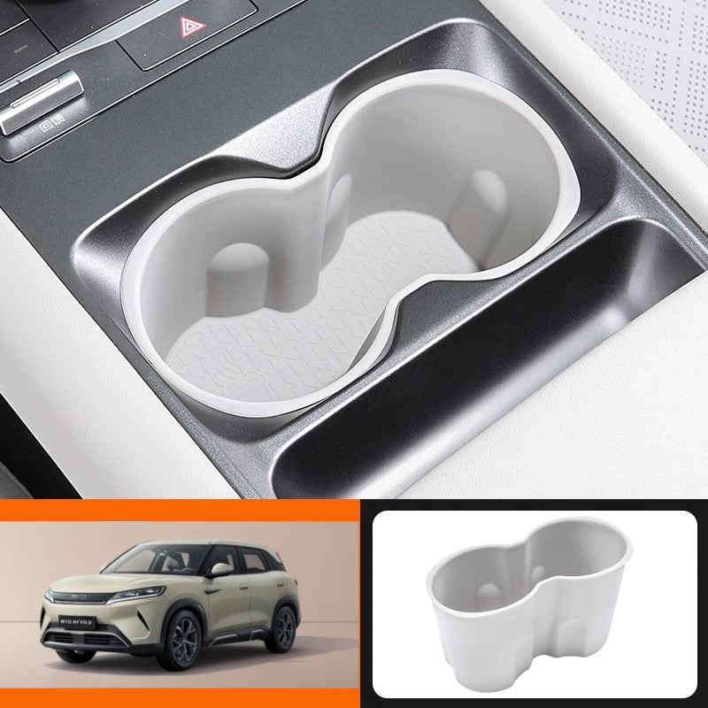 For BYD ATTO 2 Cup Holder Silicone Insert - NICE EVS