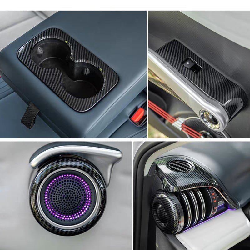 For BYD ATTO 3 Carbon Fiber Patterned Protective Cover - NICE EVS