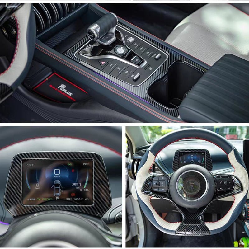 For BYD ATTO 3 Carbon Fiber Patterned Protective Cover - NICE EVS