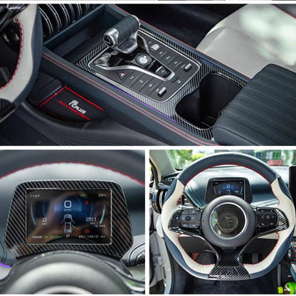 For BYD ATTO 3 Carbon Fiber Patterned Protective Cover - NICE EVS