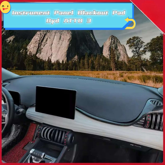 For BYD ATTO 3 Dashboard Cover Mat Sunshade Mat Artificial Leather Carpet Panel Mat Accessories - NICE EVS