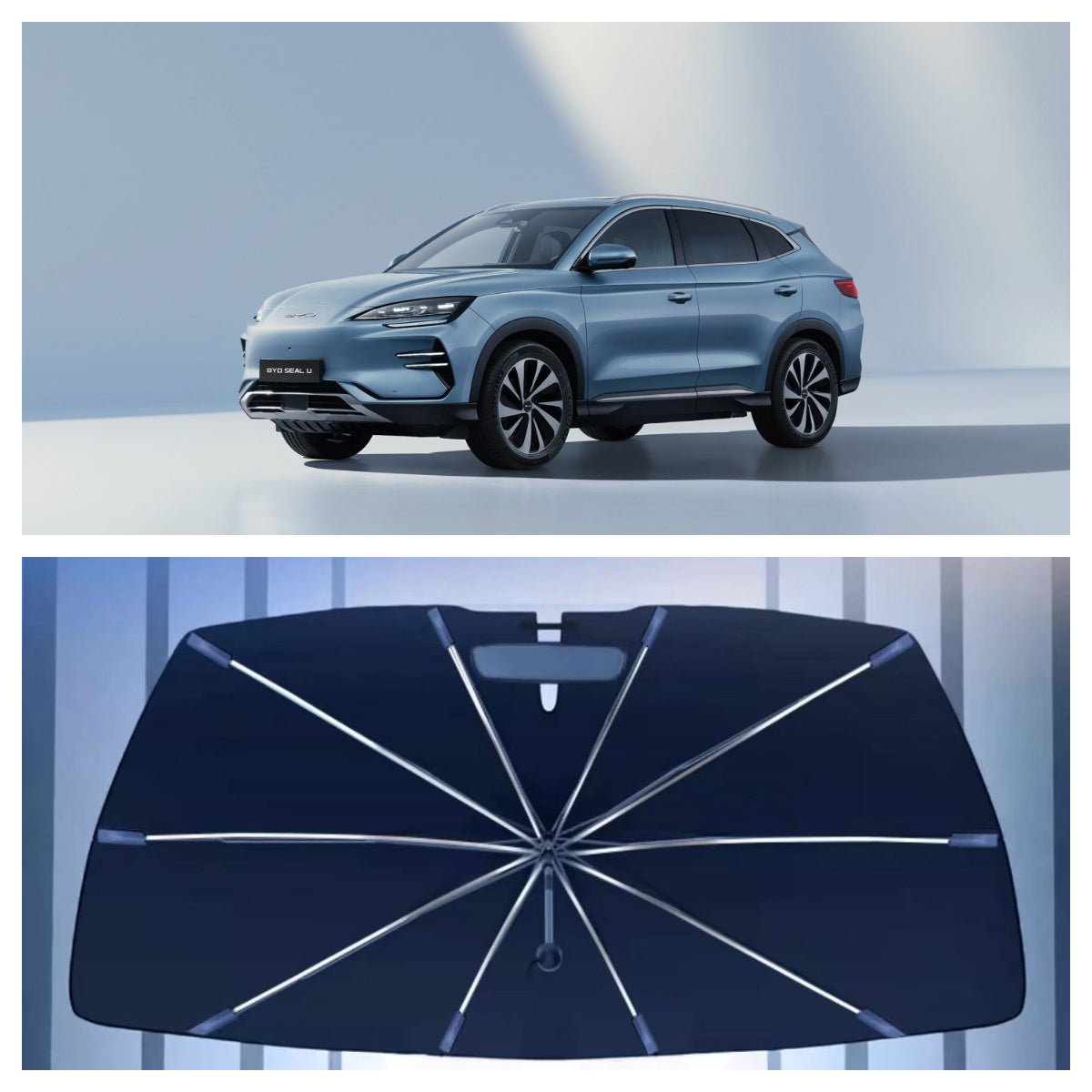 For BYD ATTO 3 / DOLPHIN/SEAL/SEAL U Car Windscreen Sunshade - NICE EVS