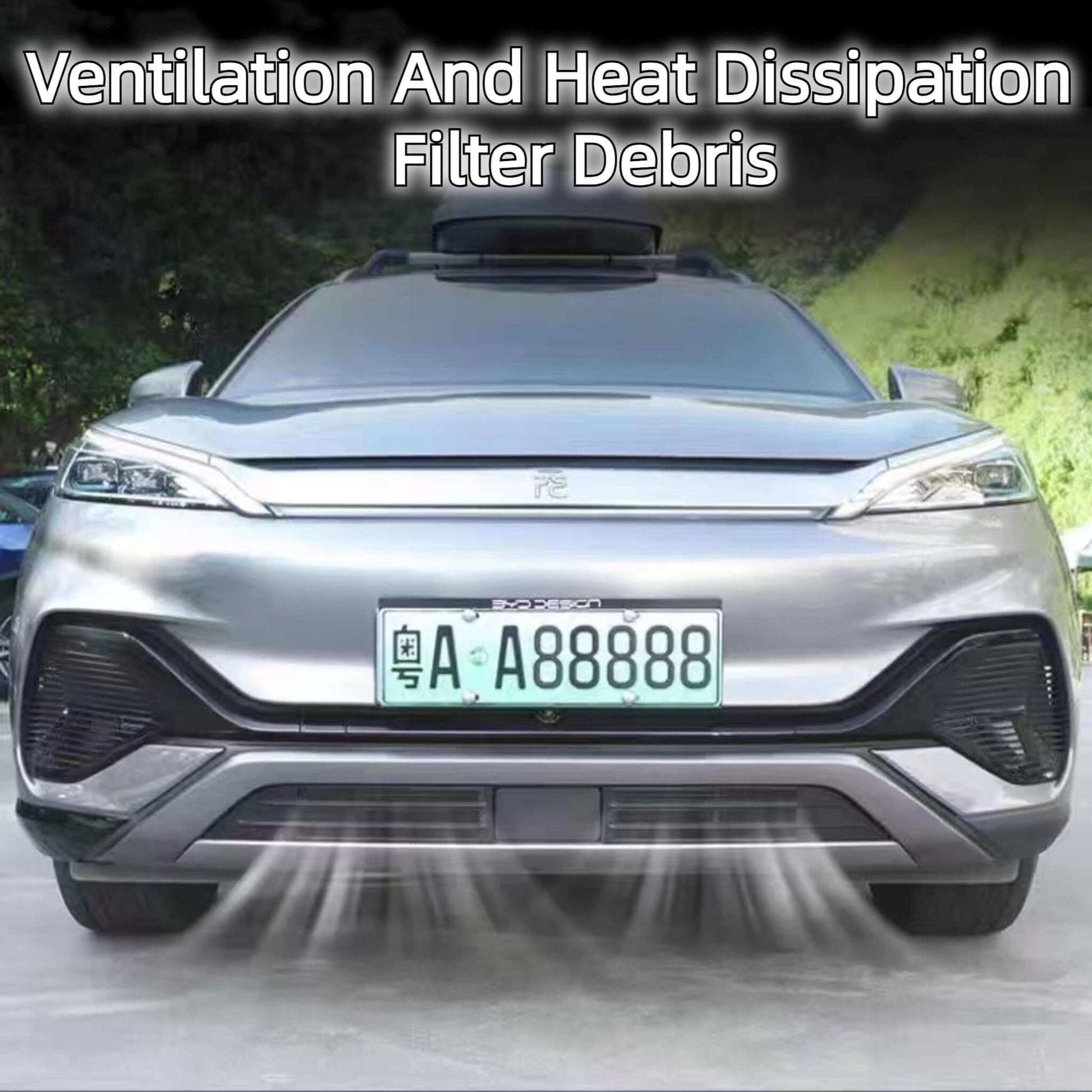 For BYD ATTO 3 Front Bumper Bug Net - NICE EVS