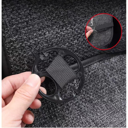 For BYD Atto 3,Dolphin Breathable Linen Car Seat Cushion Protect Mat - NICE EVS