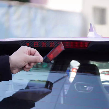 For BYD ATTO 3/DOLPHIN/ SEAL/SEAL U/SONG PLUS Rear Brake Light Warning Sticker - NICE EVS