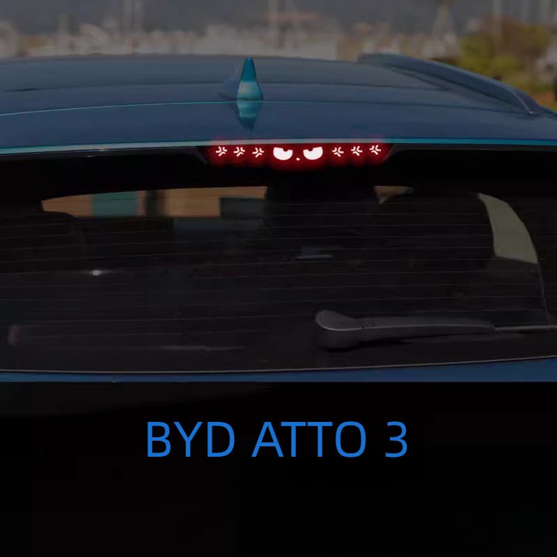 For BYD ATTO 3/DOLPHIN/ SEAL/SEAL U/SONG PLUS Rear Brake Light Warning Sticker - NICE EVS