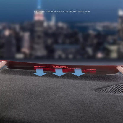 For BYD ATTO 3/DOLPHIN/ SEAL/SEAL U/SONG PLUS Rear Brake Light Warning Sticker - NICE EVS