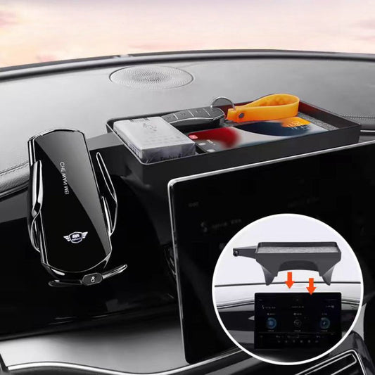 For BYD ATTO 3/SEAL U/SEALION 6/SONG PLUS Mobile Phone Holder + Storage Box - NICE EVS