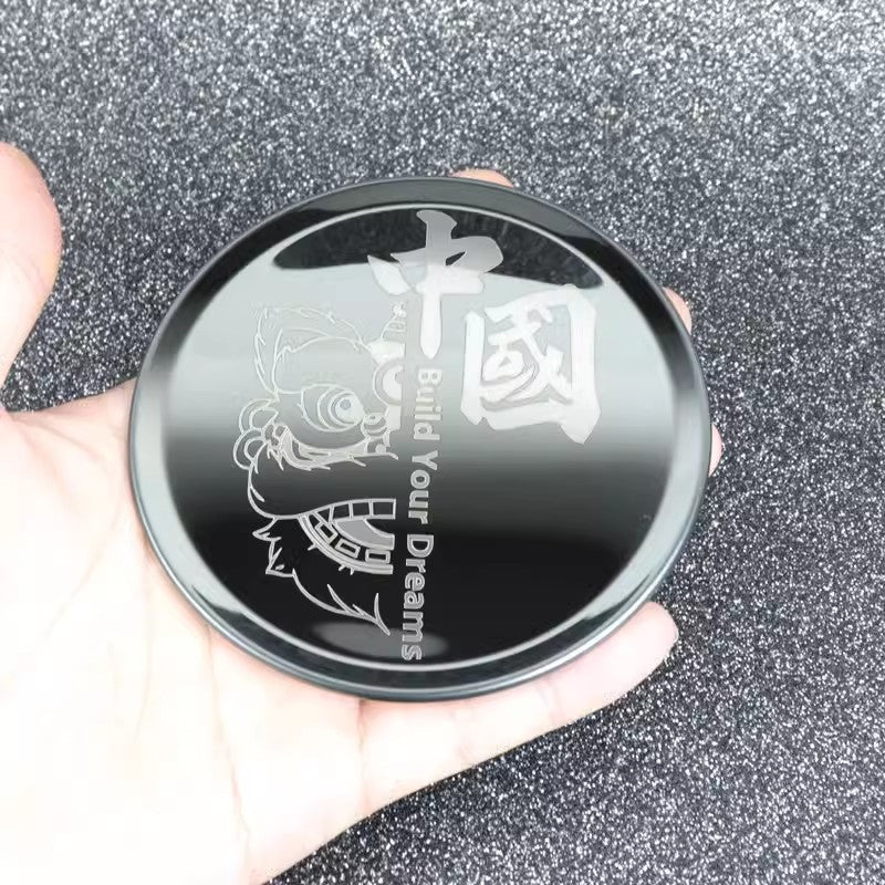 For BYD Atto3 Dolphin Seal Steering Wheel LOGO Protective Cover - NICE EVS