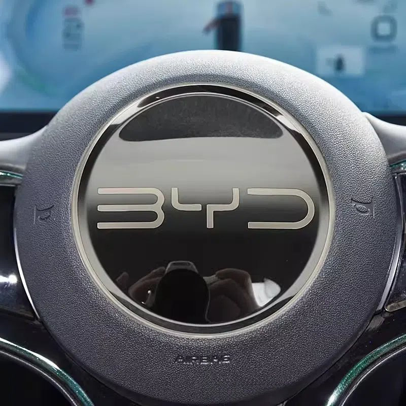 For BYD Atto3 Dolphin Seal Steering Wheel LOGO Protective Cover - NICE EVS