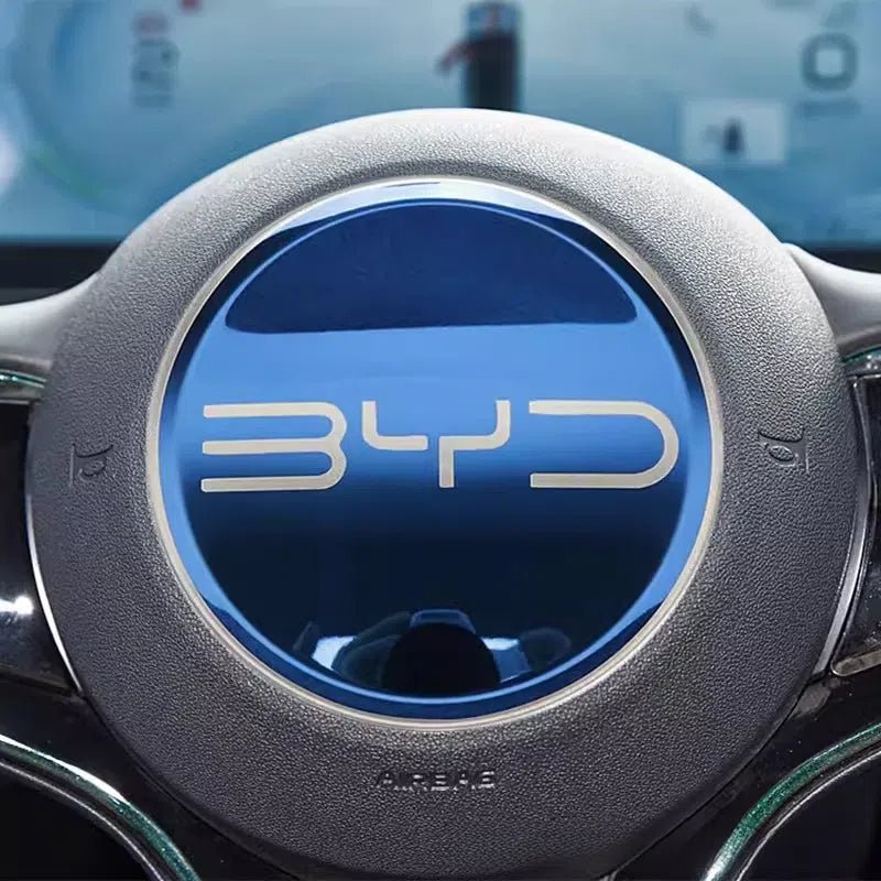 For BYD Atto3 Dolphin Seal Steering Wheel LOGO Protective Cover - NICE EVS