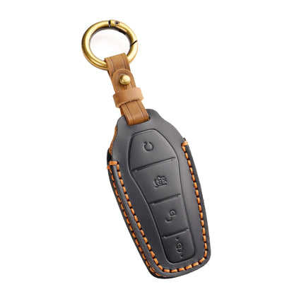 For BYD Key Premium Leather Case - NICE EVS
