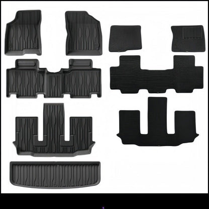For BYD M6 TPE Floor & Trunk Mats - NICE EVS