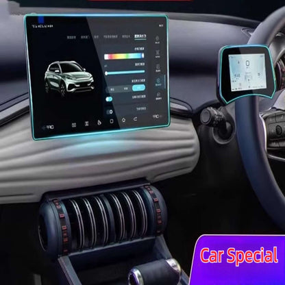 For BYD Navigation Screen Dashboard Screen Tempered Glass Film （4 Pcs) - NICE EVS