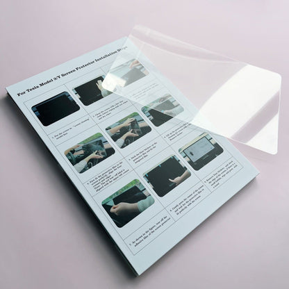 For BYD Navigation Screen Dashboard Screen Tempered Glass Film （4 Pcs) - NICE EVS