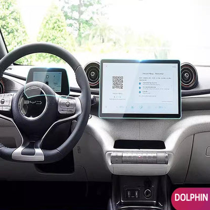 For BYD Navigation Screen Dashboard Screen Tempered Glass Film （4 Pcs) - NICE EVS